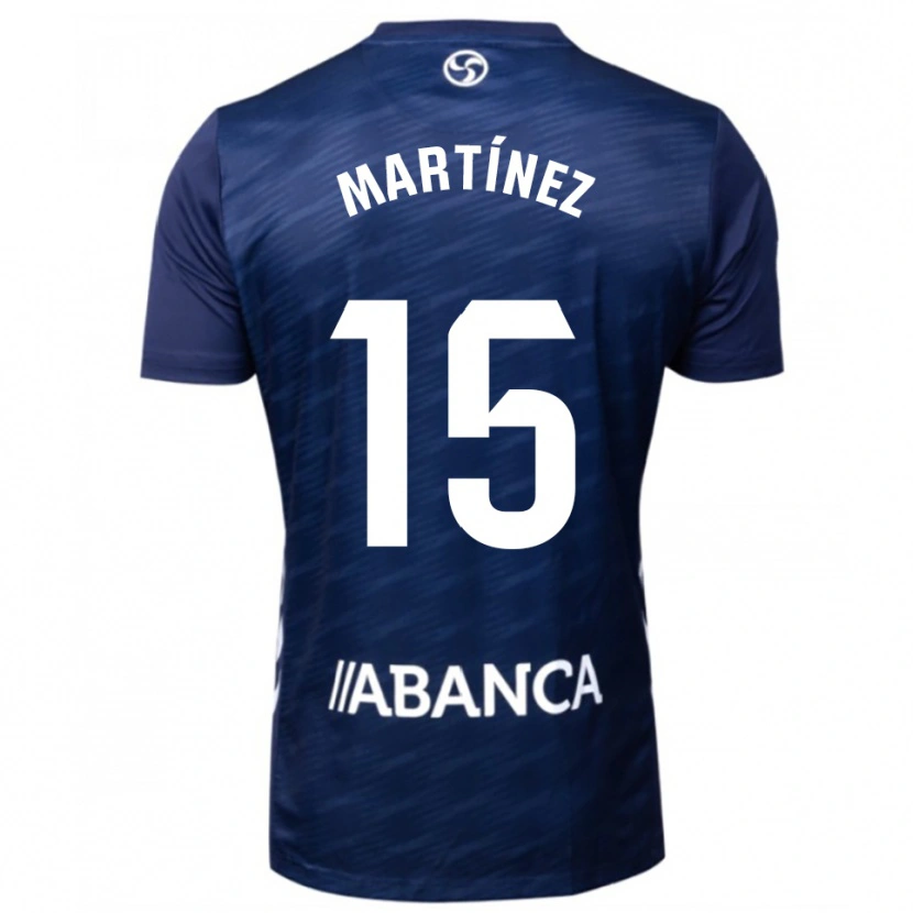 Danxen Women Fer Martínez #15 Navy White Away Jersey 2025/26 T-Shirt