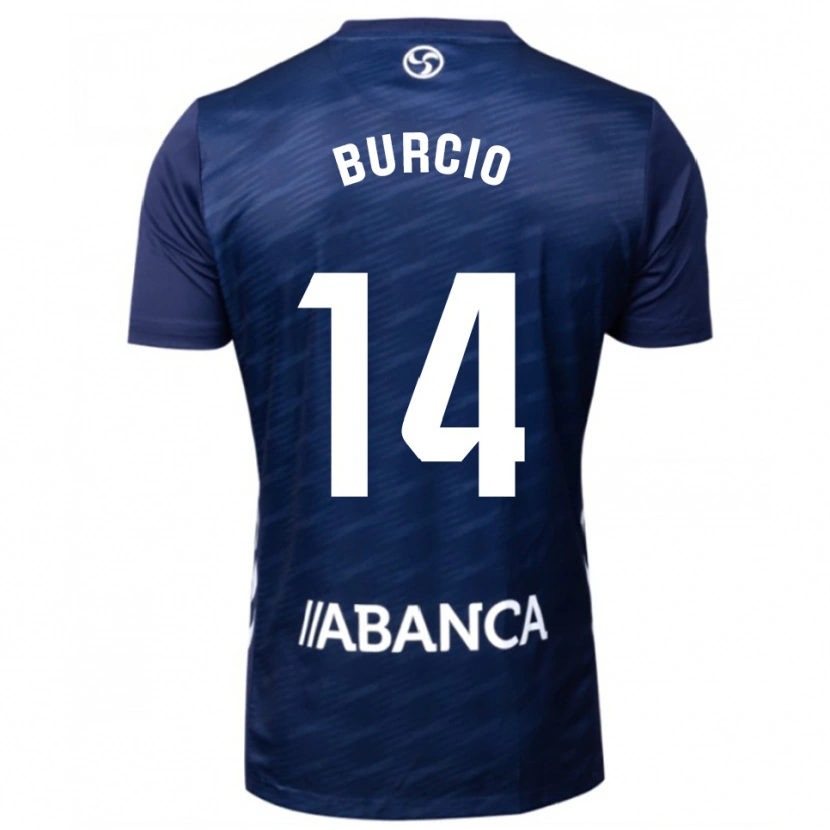 Danxen Women Hugo Burcio #14 Navy White Away Jersey 2025/26 T-Shirt