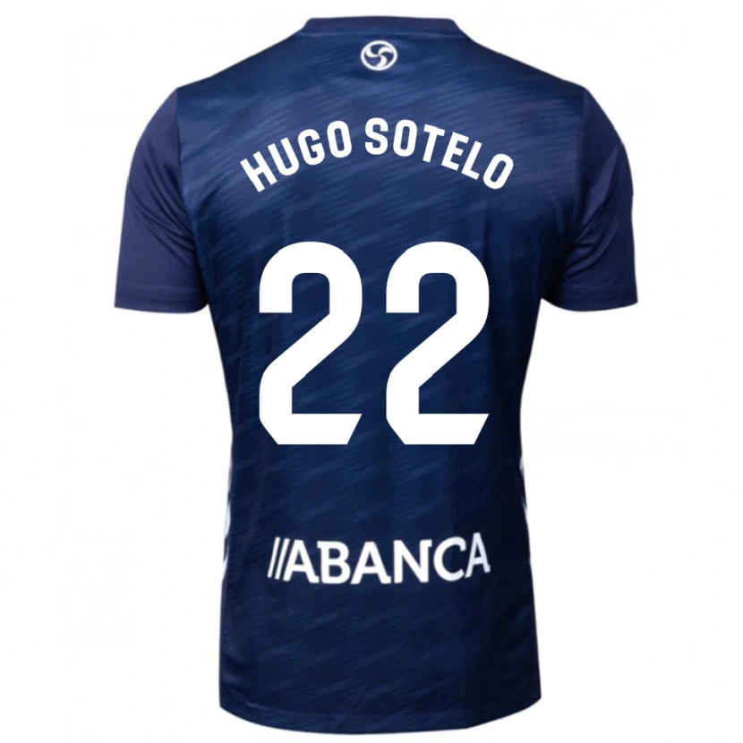 Danxen Women Hugo Sotelo #22 Navy White Away Jersey 2025/26 T-Shirt