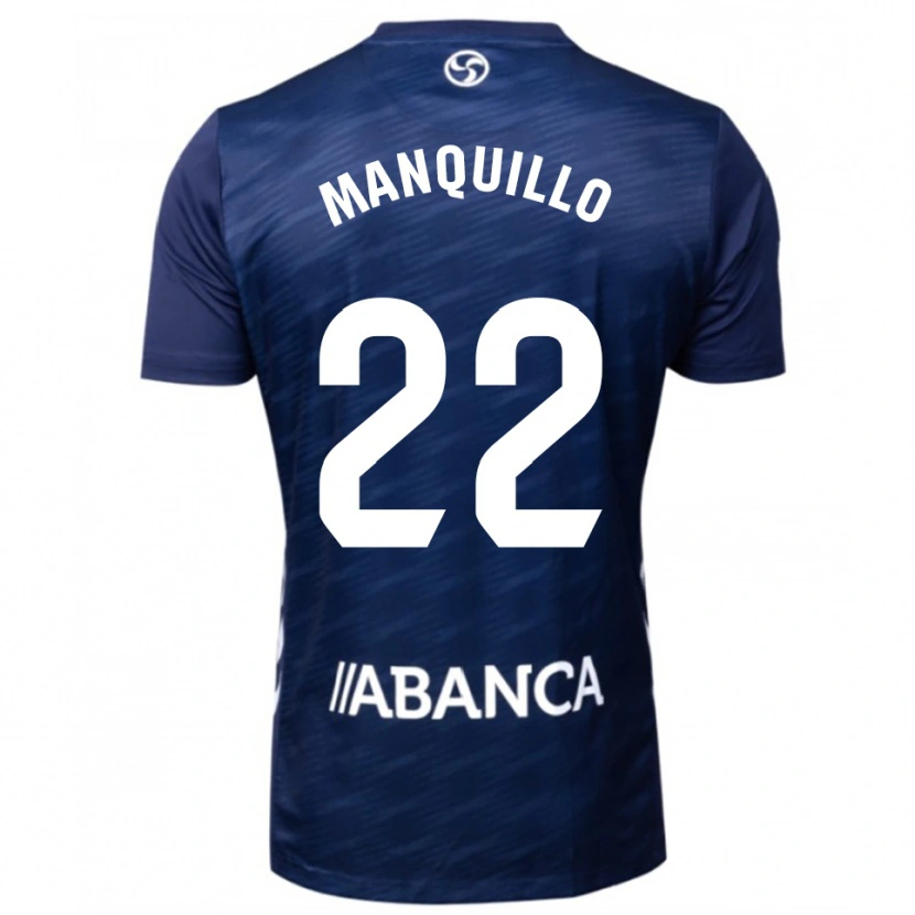 Danxen Women Javier Manquillo #22 Navy White Away Jersey 2025/26 T-Shirt