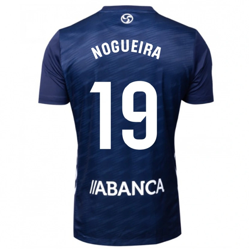 Danxen Women María Nogueira #19 Navy White Away Jersey 2025/26 T-Shirt