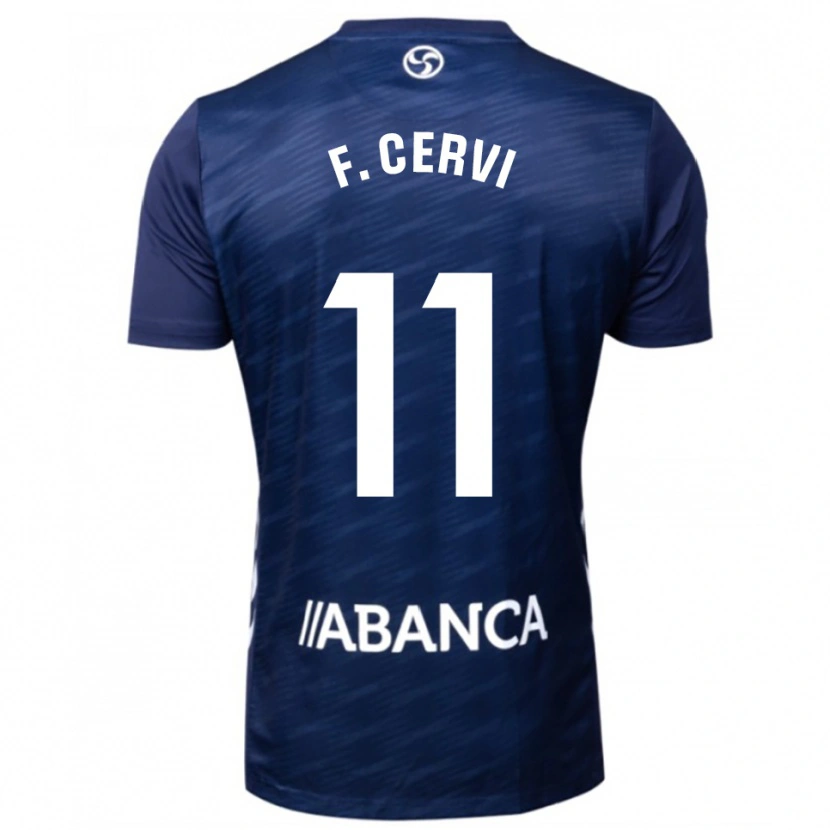 Danxen Women Franco Cervi #11 Navy White Away Jersey 2025/26 T-Shirt