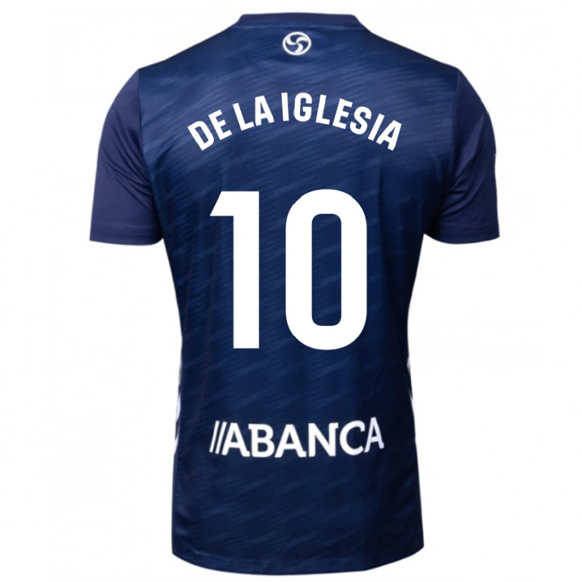 Danxen Women David De La Iglesia #10 Navy White Away Jersey 2025/26 T-Shirt