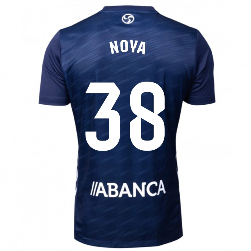 Danxen Women Dani Noya #38 Navy White Away Jersey 2025/26 T-Shirt