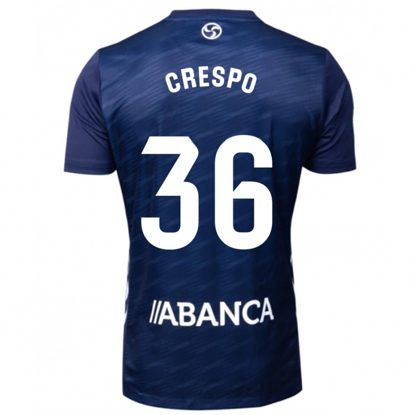 Danxen Women Yoel Crespo #36 Navy White Away Jersey 2025/26 T-Shirt