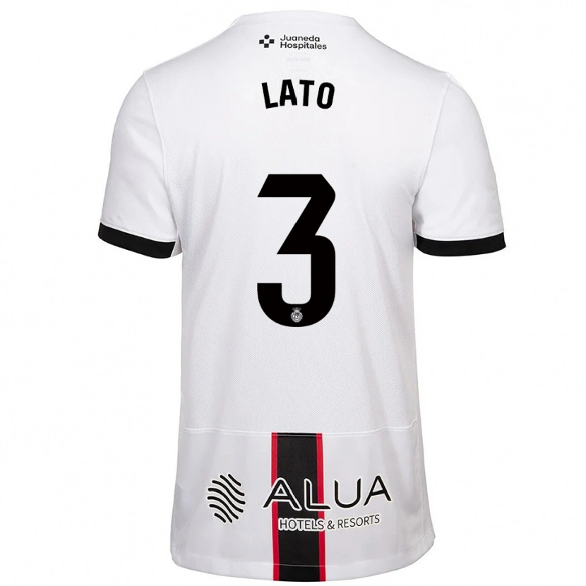 Danxen Women Toni Lato #3 White Black Away Jersey 2025/26 T-Shirt