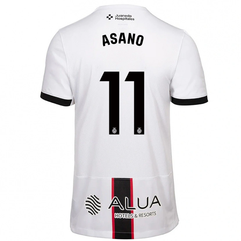Danxen Women Takuma Asano #11 White Black Away Jersey 2025/26 T-Shirt