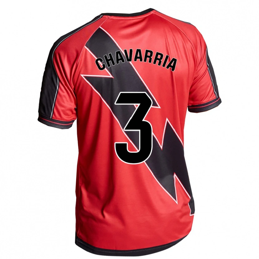 Danxen Women Pep Chavarría #3 Red Black Away Jersey 2025/26 T-Shirt