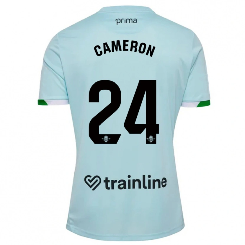 Danxen Women Tiffany Devonna Cameron #24 Sky Blue Green Away Jersey 2025/26 T-Shirt