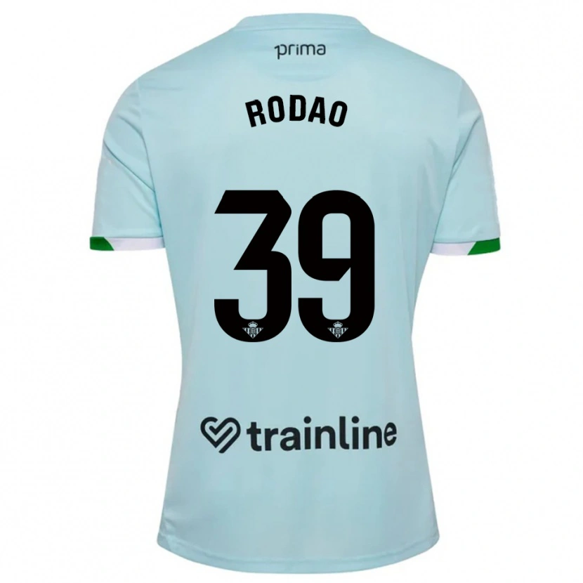 Danxen Women Alba Rodao #39 Sky Blue Green Away Jersey 2025/26 T-Shirt