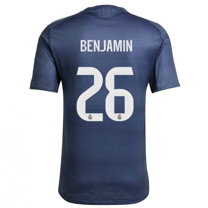 Danxen Women Emanuel #26 Navy Silver Away Jersey 2025/26 T-Shirt