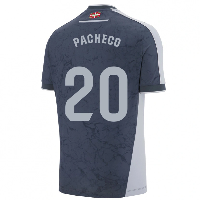 Danxen Women Jon Pacheco #20 Dark Blue White Away Jersey 2025/26 T-Shirt