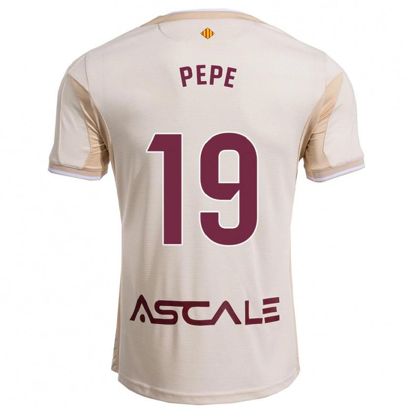Danxen Women Nicolas Pépé #19 Off-White Burgundy Away Jersey 2025/26 T-Shirt