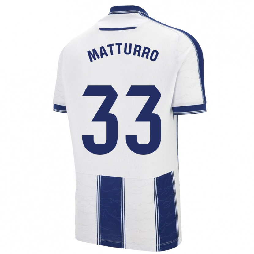 Danxen Women Alan Matturro #33 Navy White Away Jersey 2025/26 T-Shirt