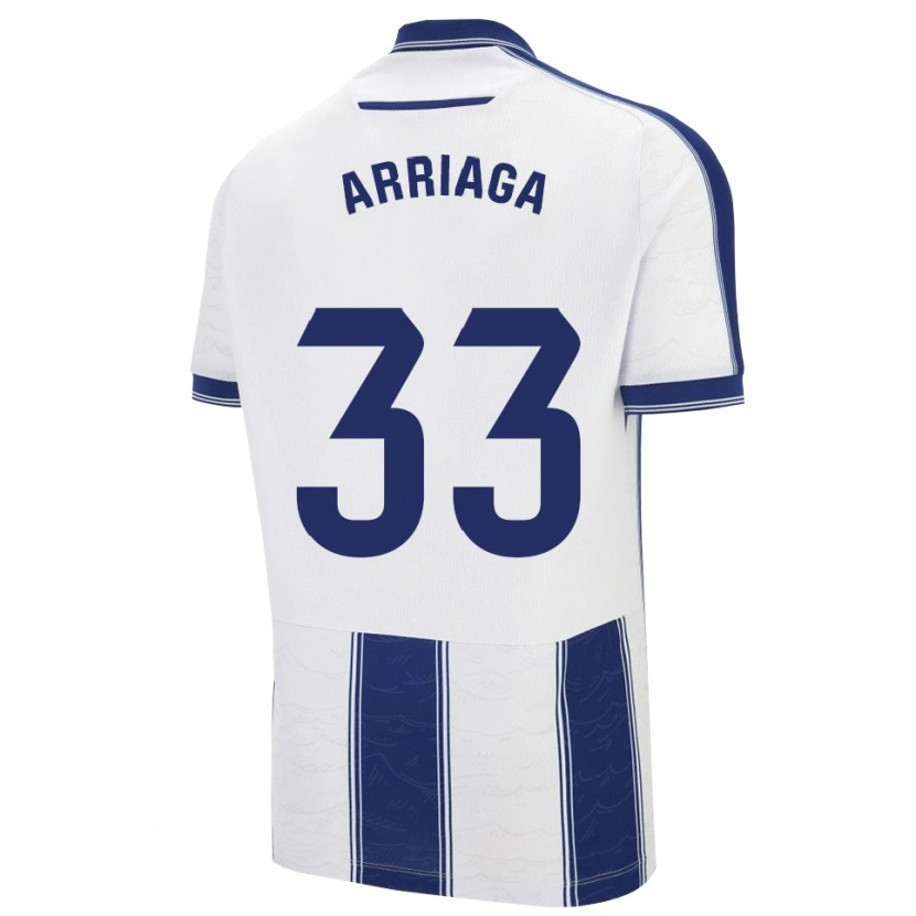 Danxen Women Kervin Arriaga #33 Navy White Away Jersey 2025/26 T-Shirt