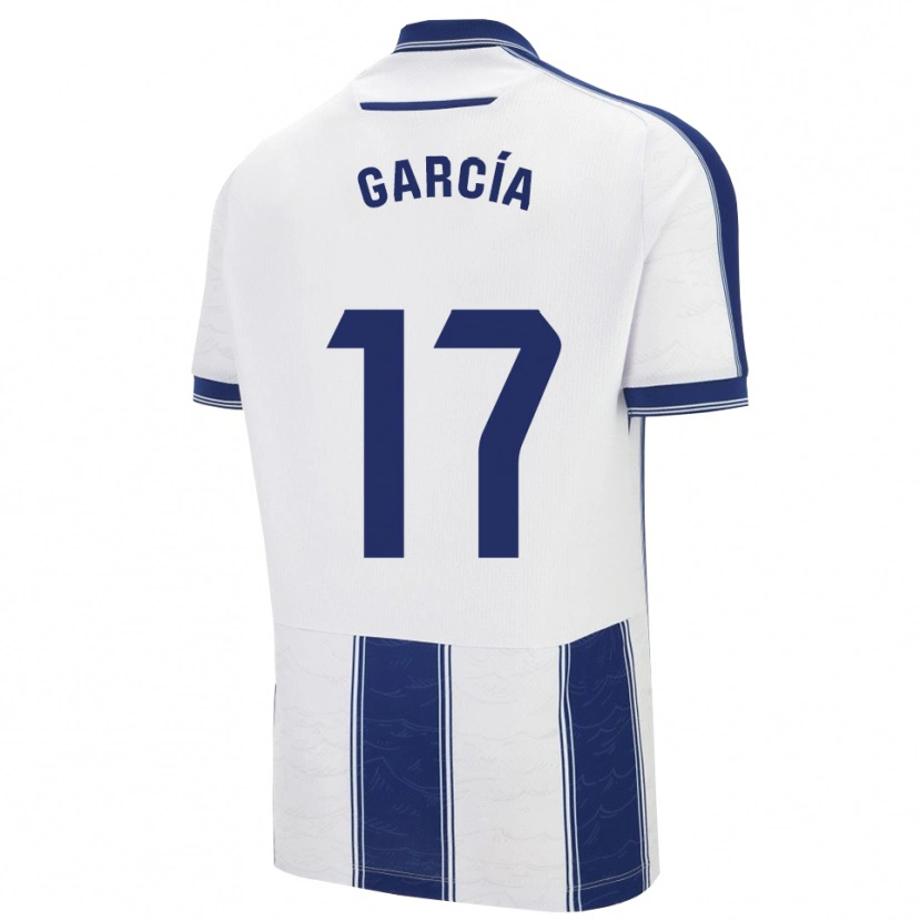 Danxen Women Víctor García #17 Navy White Away Jersey 2025/26 T-Shirt