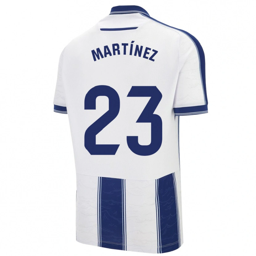 Danxen Women Pablo Martínez #23 Navy White Away Jersey 2025/26 T-Shirt
