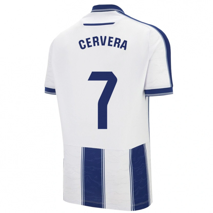 Danxen Women Dani Cervera #7 Navy White Away Jersey 2025/26 T-Shirt