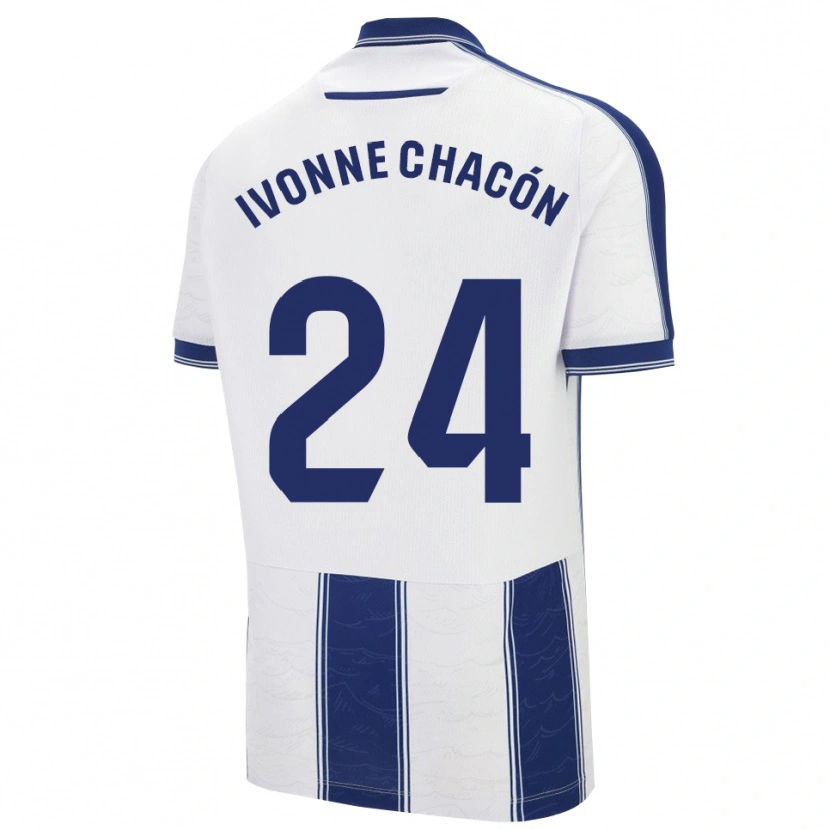 Danxen Women Ivonne Chacón #24 Navy White Away Jersey 2025/26 T-Shirt