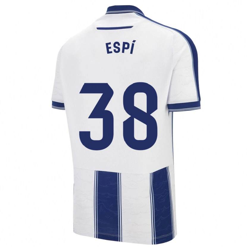 Danxen Women Carlos Espí #38 Navy White Away Jersey 2025/26 T-Shirt