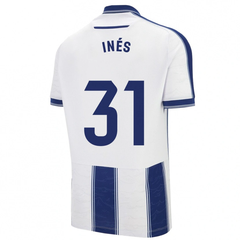Danxen Women Inés Rizo #31 Navy White Away Jersey 2025/26 T-Shirt