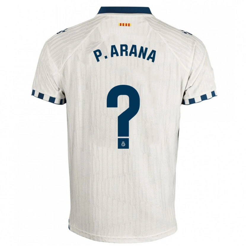 Danxen Women Paula Arana Montes #0 White Blue Away Jersey 2025/26 T-Shirt