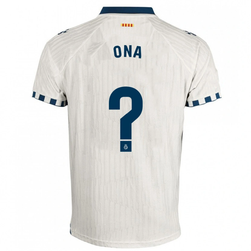 Danxen Women Ona Baradad Rius #0 White Blue Away Jersey 2025/26 T-Shirt