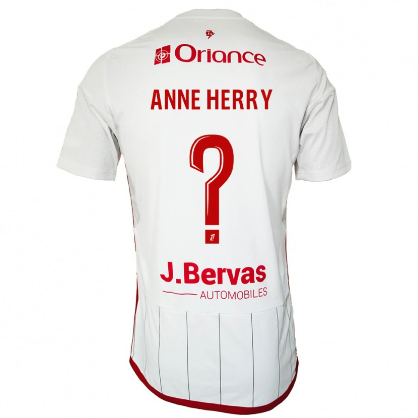Danxen Women Lou Anne Herry #0 White Red Away Jersey 2025/26 T-Shirt