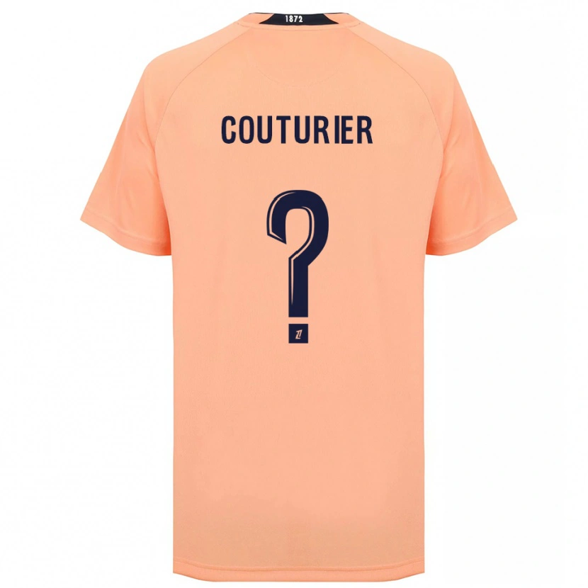 Danxen Women Enzo Couturier #0 Orange Navy Away Jersey 2025/26 T-Shirt
