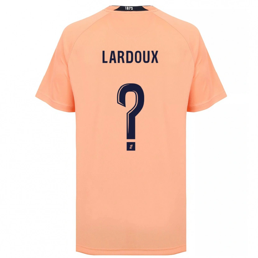 Danxen Women Raphaël Lardoux #0 Orange Navy Away Jersey 2025/26 T-Shirt
