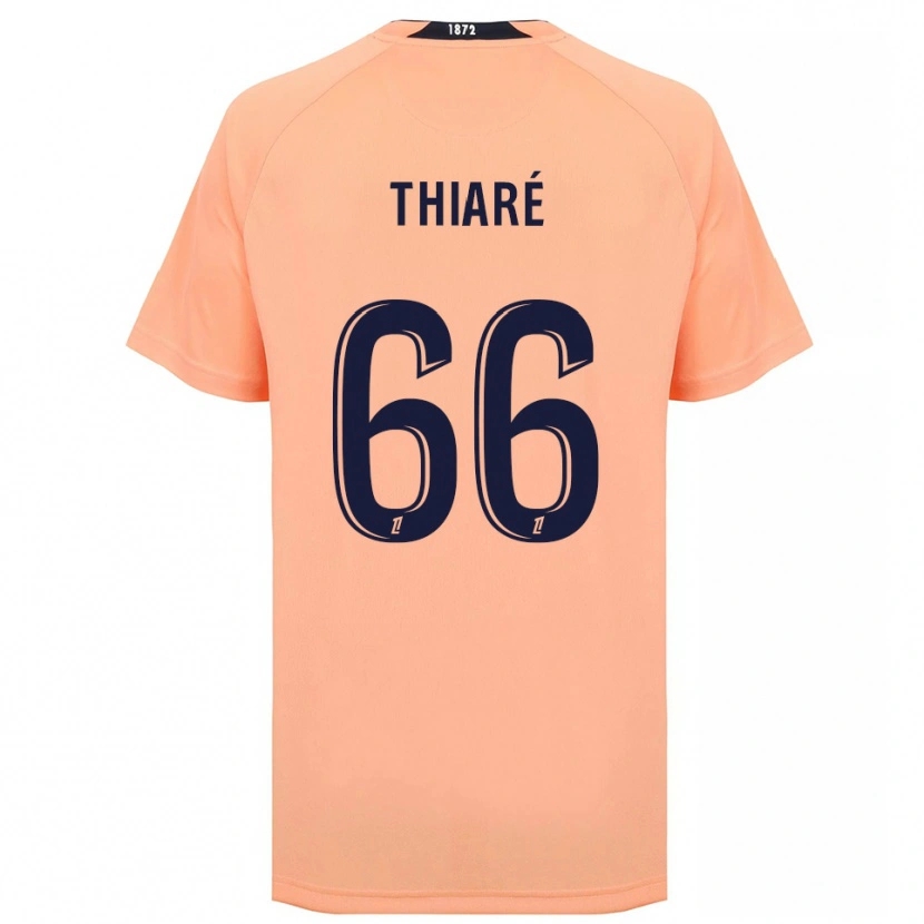 Danxen Women Aliou Thiaré #66 Orange Navy Away Jersey 2025/26 T-Shirt