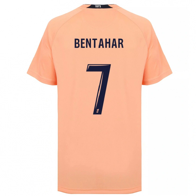 Danxen Women Ahmed Bentahar #7 Orange Navy Away Jersey 2025/26 T-Shirt