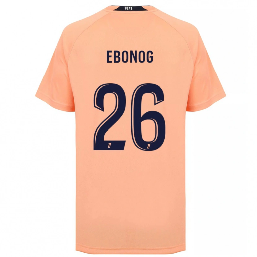 Danxen Women Simon Ebonog #26 Orange Navy Away Jersey 2025/26 T-Shirt