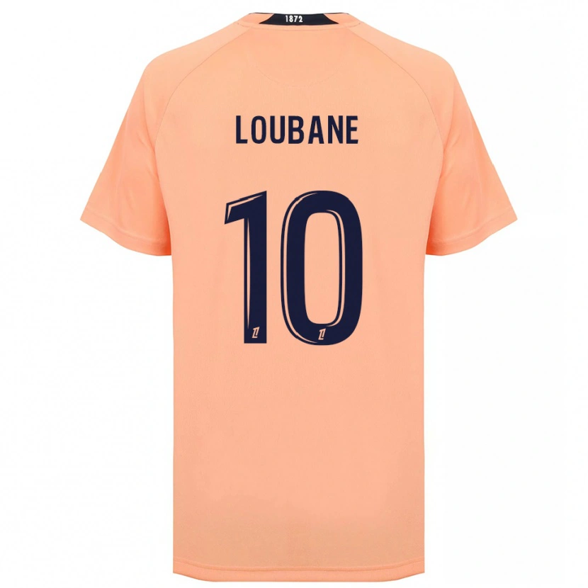 Danxen Women Yassine Loubane #10 Orange Navy Away Jersey 2025/26 T-Shirt