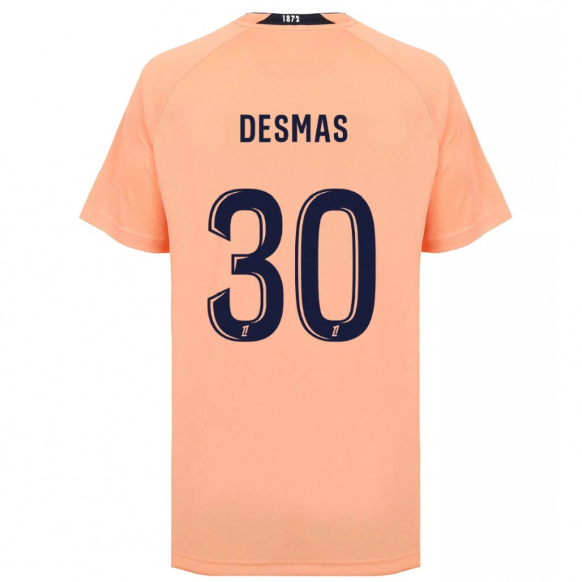 Danxen Women Arthur Desmas #30 Orange Navy Away Jersey 2025/26 T-Shirt