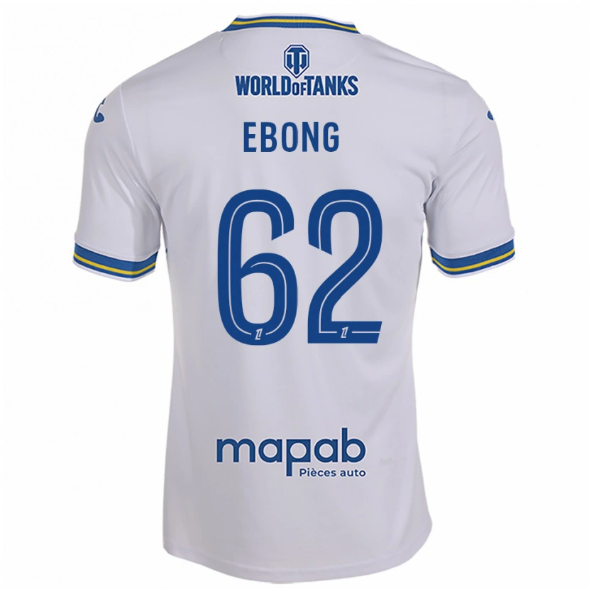 Danxen Women Arthur Avom #62 White Sky Blue Away Jersey 2025/26 T-Shirt