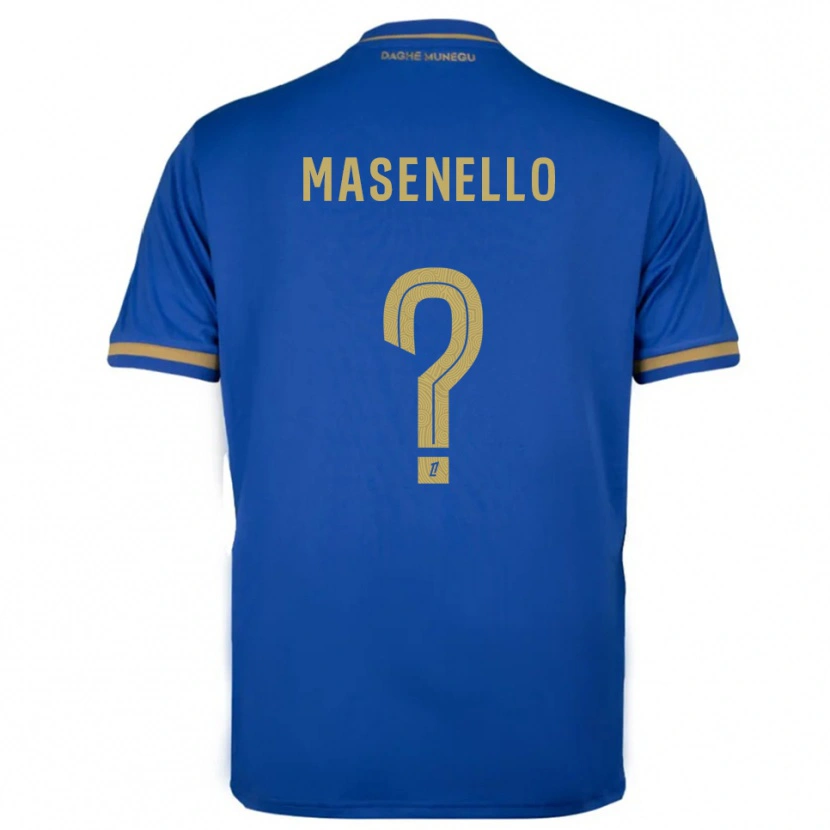 Danxen Women Tristan Masenello #0 Blue Gold Away Jersey 2025/26 T-Shirt