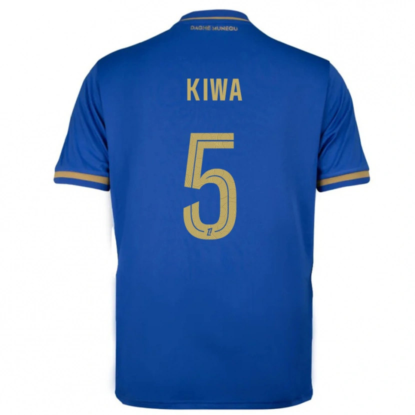 Danxen Women Bradel Kiwa #5 Blue Gold Away Jersey 2025/26 T-Shirt