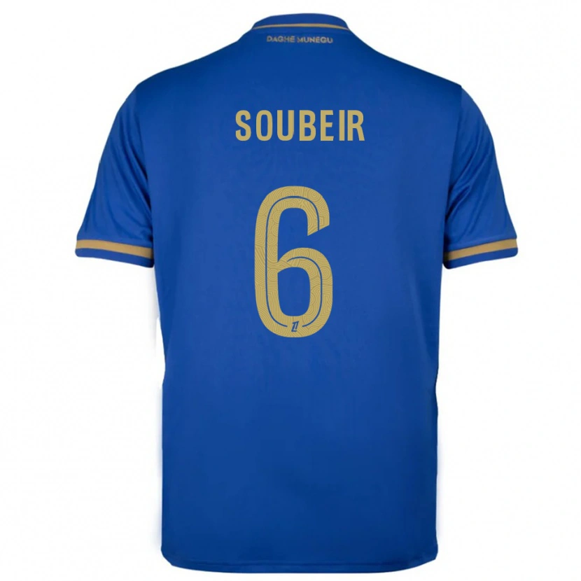 Danxen Women Anis Soubeir #6 Blue Gold Away Jersey 2025/26 T-Shirt