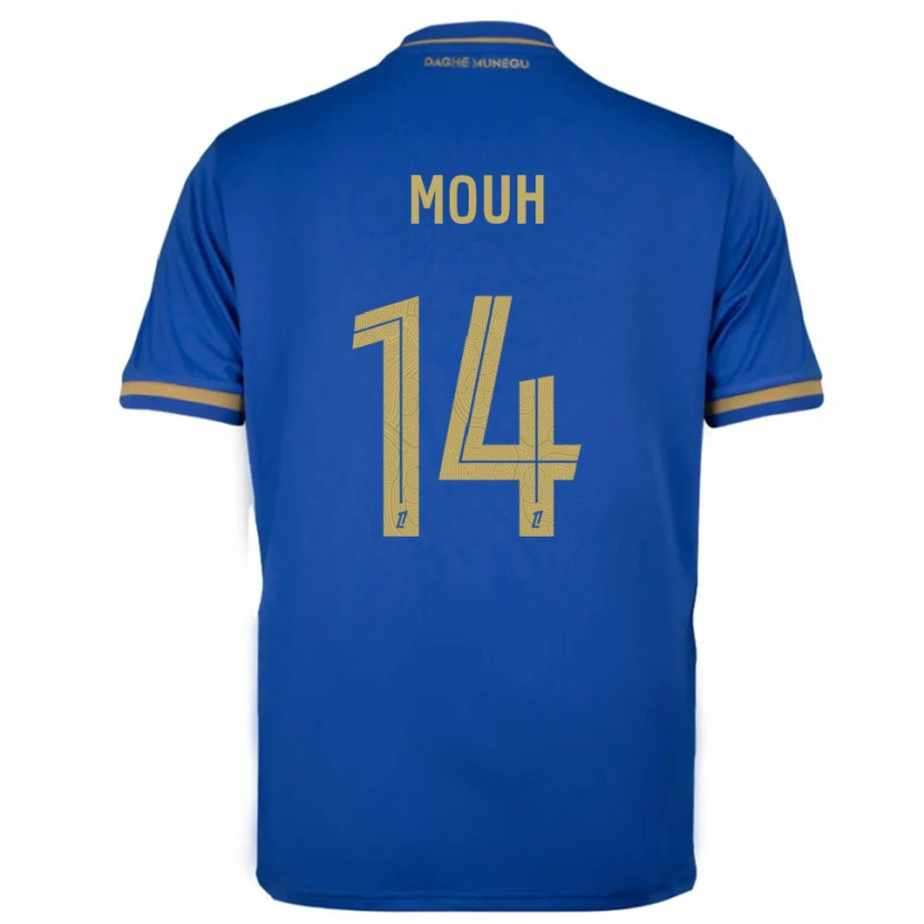 Danxen Women Yasir Mouh #14 Blue Gold Away Jersey 2025/26 T-Shirt