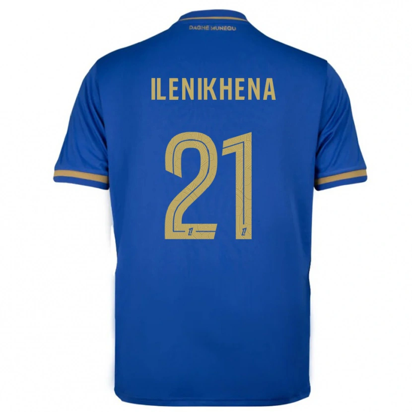 Danxen Women George Ilenikhena #21 Blue Gold Away Jersey 2025/26 T-Shirt