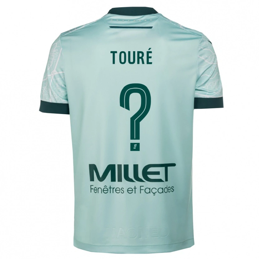 Danxen Women Sankoumba Touré #0 Green White Away Jersey 2025/26 T-Shirt