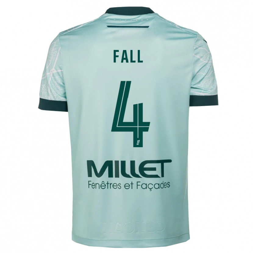 Danxen Women Babacar Fall #4 Green White Away Jersey 2025/26 T-Shirt