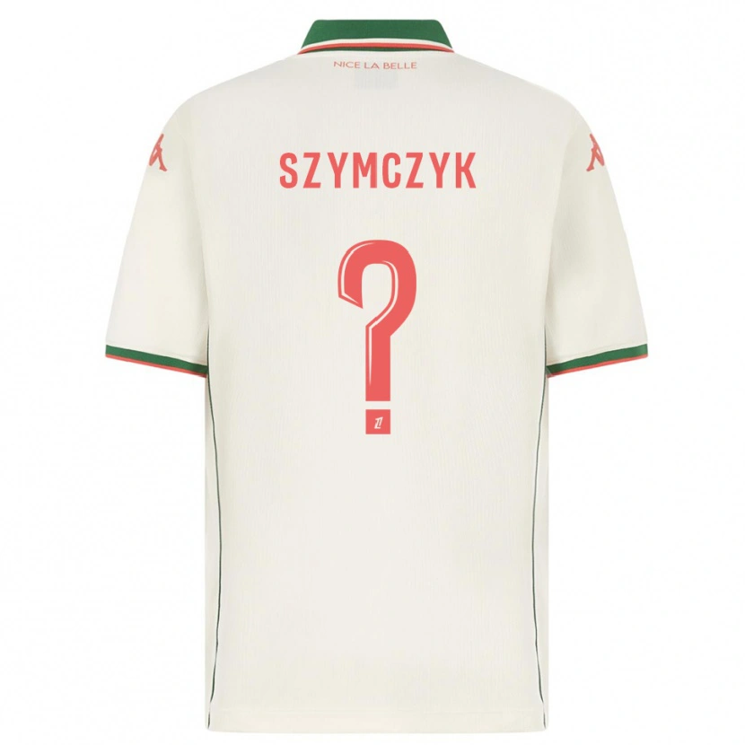 Danxen Women Kacper Szymczyk #0 White Green Away Jersey 2025/26 T-Shirt