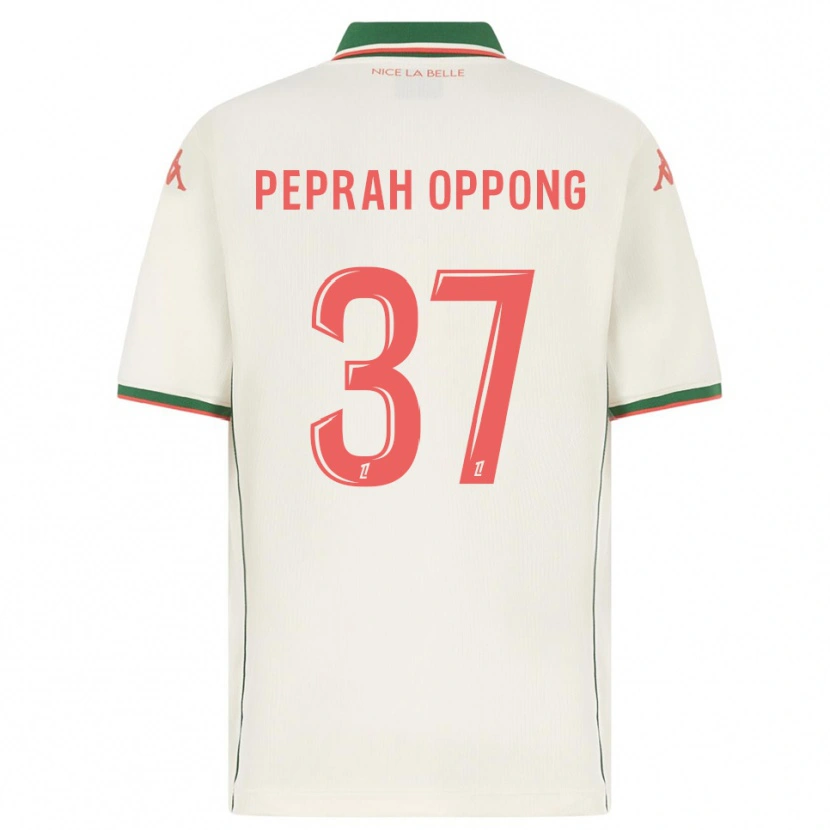 Danxen Women Kojo Peprah Oppong #37 White Green Away Jersey 2025/26 T-Shirt