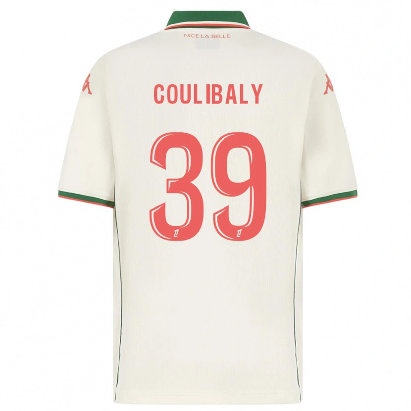 Danxen Women Djibril Coulibaly #39 White Green Away Jersey 2025/26 T-Shirt