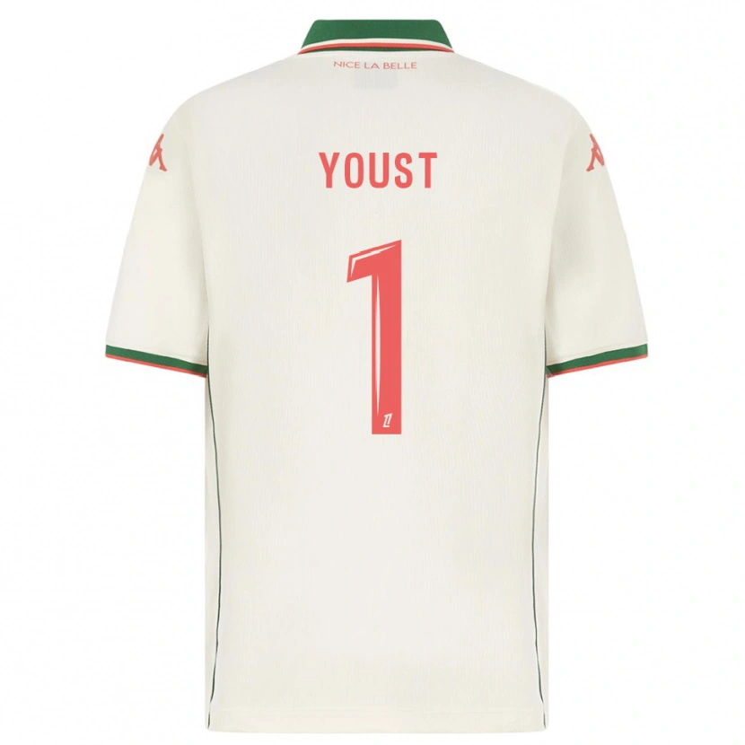 Danxen Women Matys Youst #1 White Green Away Jersey 2025/26 T-Shirt