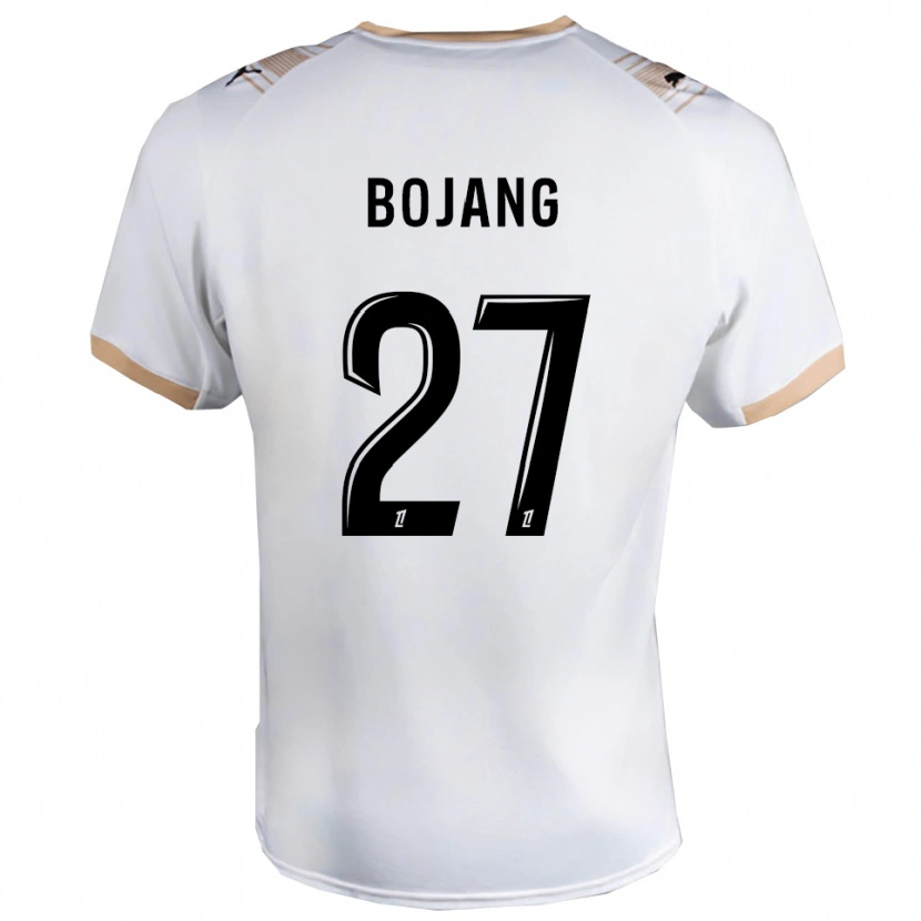 Danxen Women Adama Bojang #27 White Black Away Jersey 2025/26 T-Shirt