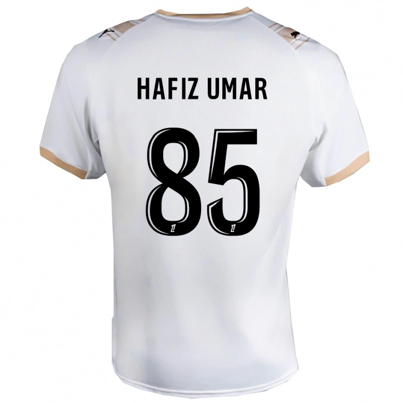 Danxen Women Ibrahim Hafiz Umar #85 White Black Away Jersey 2025/26 T-Shirt
