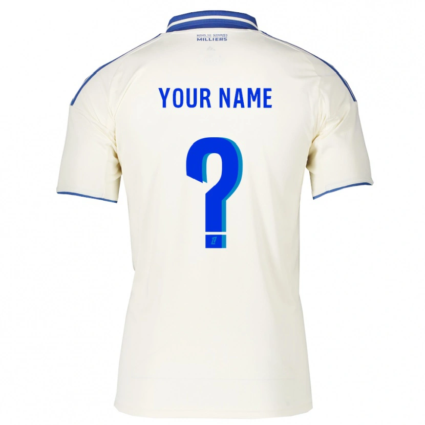 Danxen Women Your Name #0 Champagne Blue Away Jersey 2025/26 T-Shirt